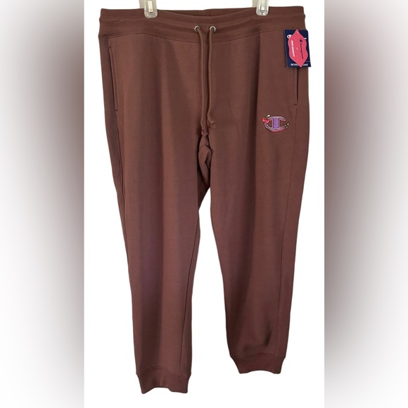 Champion x KNC Beauty Reverse Weave Sweatpants/Brown - Picture 5 of 11
